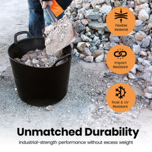 Plastic Flexi Tub - 42l - Image 4