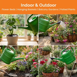 10L Plastic Watering Can - Image 2